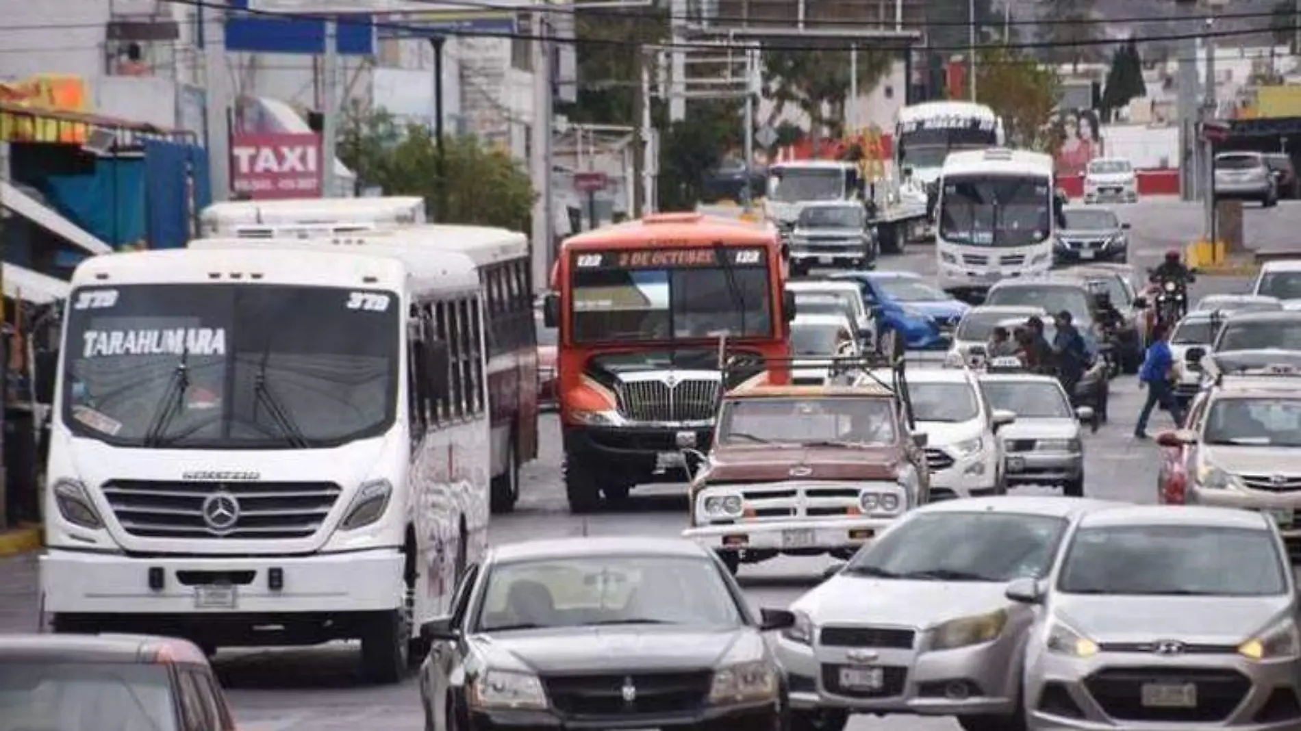 camiones transporte publico ruta chihuahua